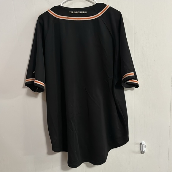 Tony Stewart button up Jersey Joe Gibbs racing Home Depot Jersey Sz LG - Picture 7 of 8